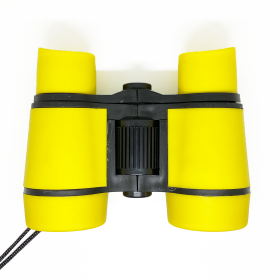 Children's Binoculars Shockproof Toy Binoculars 12 Years Old And Above Boys And Girls Bird Watching Education Learning Hunting Hiking Camping Scientif (Color: Yellow)